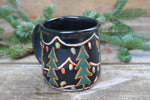 Load image into Gallery viewer, Seconds Sale! Twinkly Lights and Evergreen Nights Mug, 17 oz

