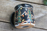 Load image into Gallery viewer, Seconds Sale! Twinkly Lights and Evergreen Nights Mug, 17 oz
