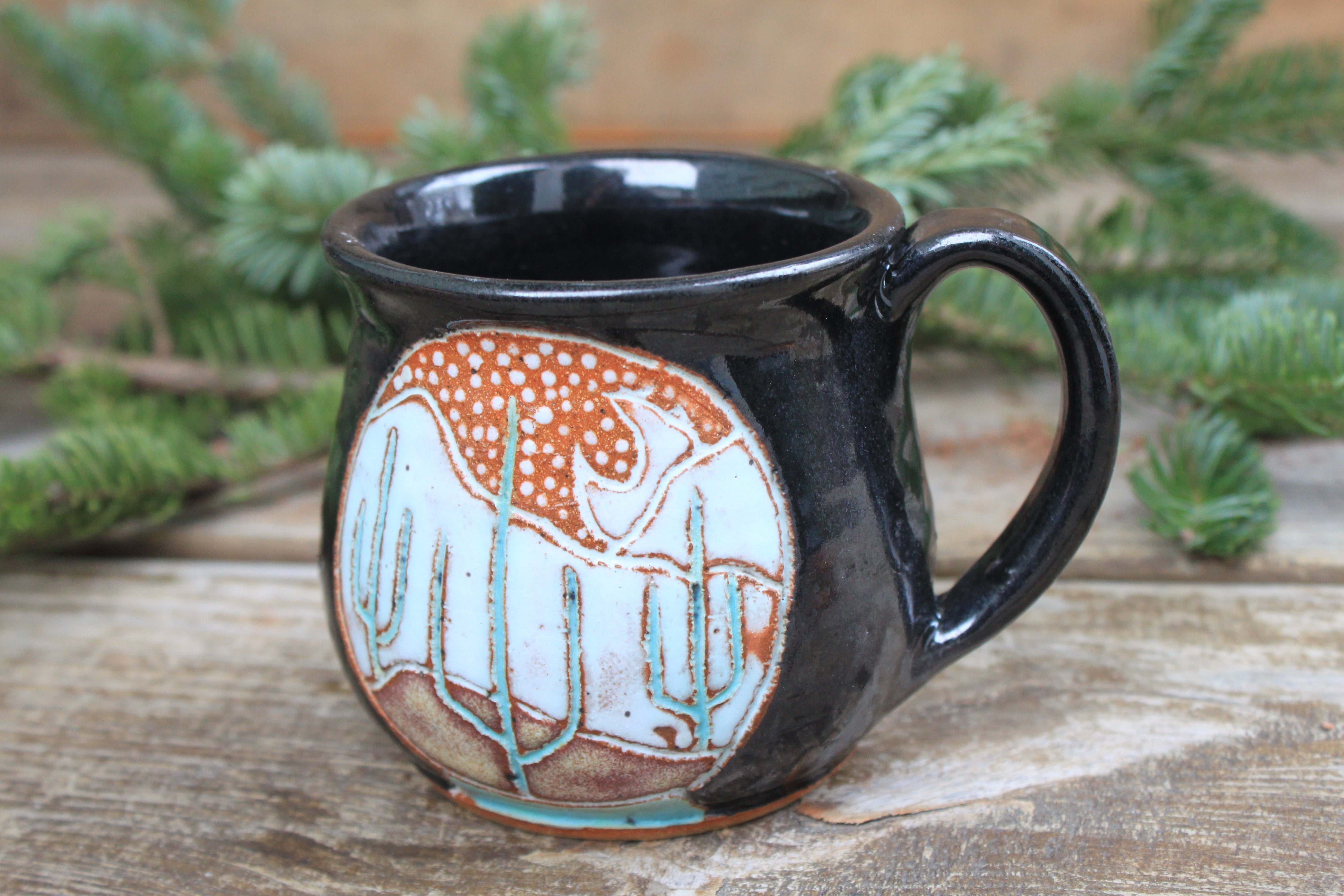 Seconds Sale! Desert Dreams Snow Globe Mug, 14