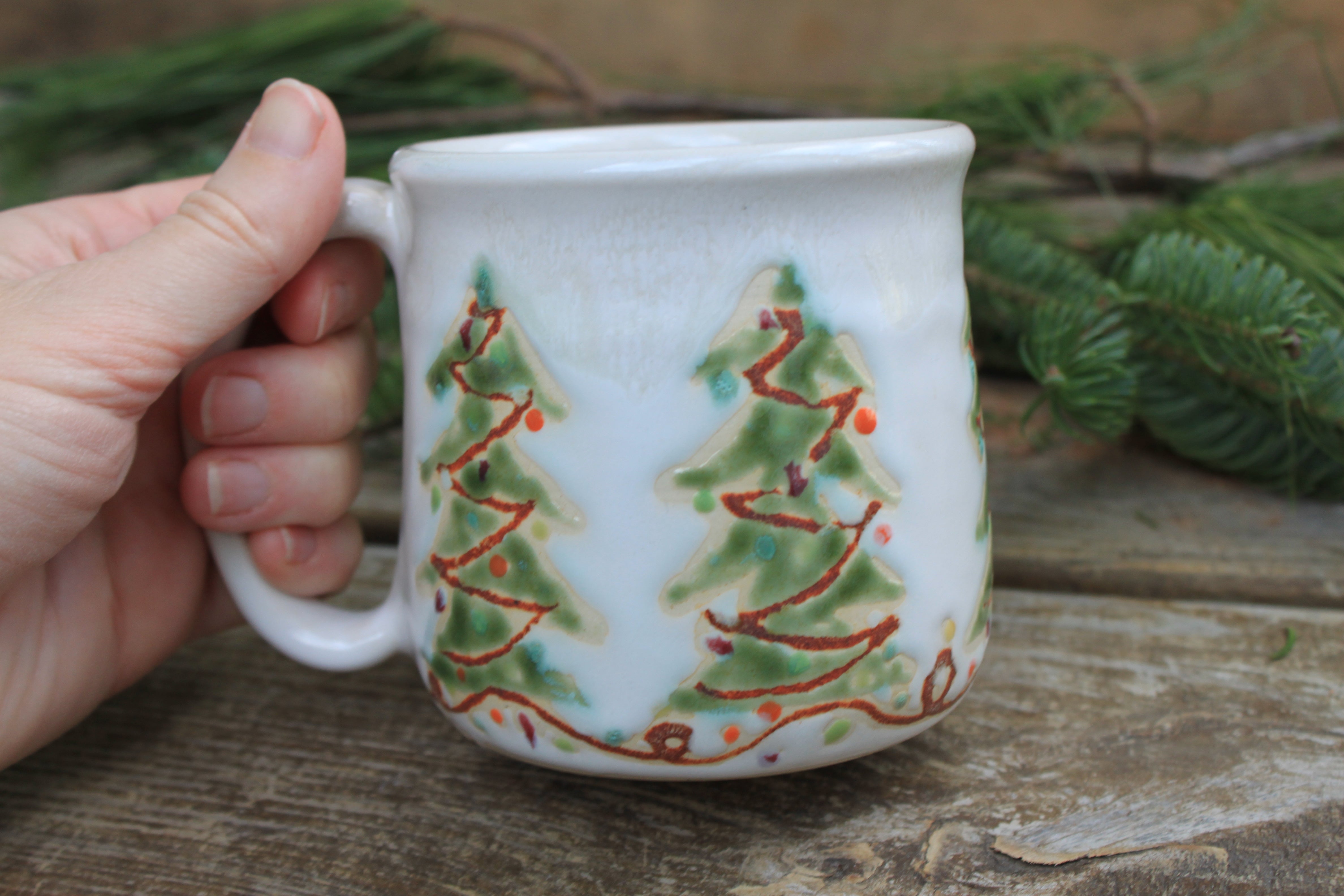 O Christmas Tree, O Christmas Tree Mug, 16 oz