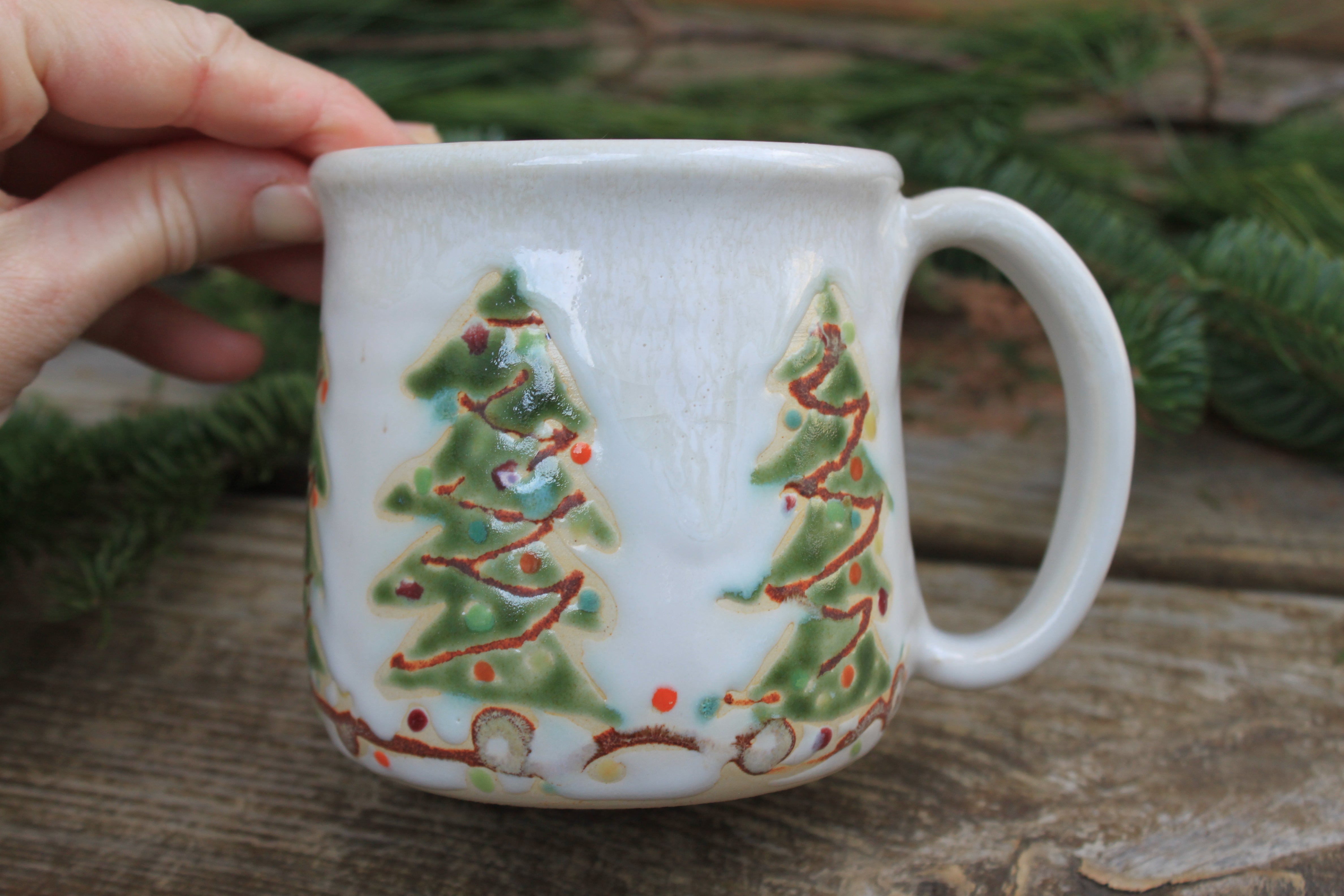 O Christmas Tree, O Christmas Tree Mug, 16 oz