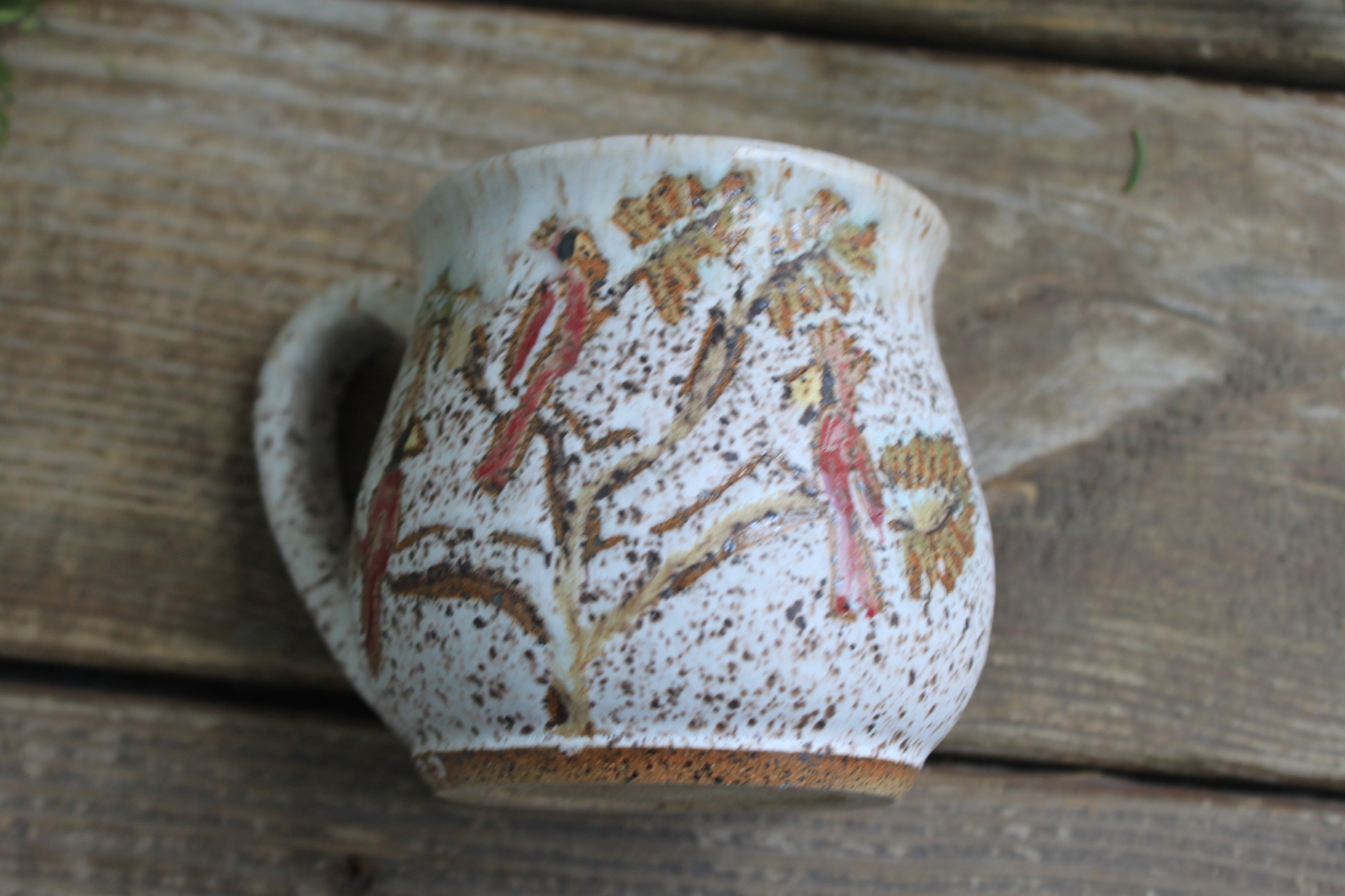 Cardinals in a Snowy Forest Mug, 17 oz
