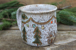 Load image into Gallery viewer, Festive Cabin in Evergreen Grove Mug, 19 oz
