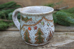 Load image into Gallery viewer, Festive Cabin in Evergreen Grove Mug, 16 oz

