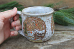 Load image into Gallery viewer, Festive Cabin Snow Globe Dreams Mug, 16 oz
