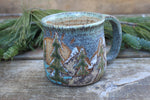 Load image into Gallery viewer, Coastal Cliffs Snow Day Mug, 16 oz
