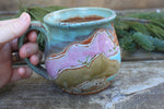 Load image into Gallery viewer, Beachy Sand Dune Sunset Carved Mug, 15 oz
