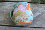 Load image into Gallery viewer, Beachy Sand Dune Sunset Carved Mug, 15 oz
