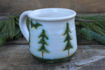 Load image into Gallery viewer, Holly and Evergreens Mug, 18 oz
