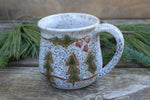 Load image into Gallery viewer, Seconds Sale! Holly and Evergreens Mug, 18 oz
