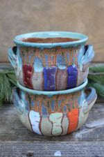 Load image into Gallery viewer, Root for Vegetables Soup Crocks - sold separately, 20 oz
