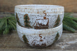 Load image into Gallery viewer, Evergreen and Snowy Cabin Bowls - sold separately
