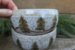 Load image into Gallery viewer, Evergreen and Snowy Cabin Bowls - sold separately
