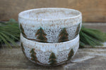 Load image into Gallery viewer, Evergreen and Snowy Cabin Bowls - sold separately
