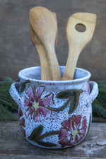 Load image into Gallery viewer, Cosmos Crock/Utensil Jar

