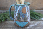 Load image into Gallery viewer, Birch Trees and Evergreens Pitcher, 48 oz
