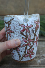 Load image into Gallery viewer, Cherry Blossom Straw Cup, 15 oz
