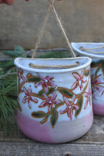 Load image into Gallery viewer, Seconds Sale! Floral Fun Flat Back Hanging Vase - sold separately
