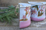Load image into Gallery viewer, Seconds Sale! Floral Fun Flat Back Hanging Vase - sold separately

