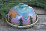 Load image into Gallery viewer, Evergreen Dreams Lidded (Butter) Dish

