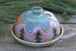 Load image into Gallery viewer, Evergreen Dreams Lidded (Butter) Dish
