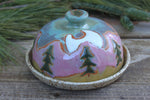 Load image into Gallery viewer, Evergreen Dreams Lidded (Butter) Dish
