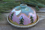 Load image into Gallery viewer, Evergreen Dreams Lidded (Butter) Dish
