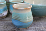 Load image into Gallery viewer, Thumbprint Cup - Ocean Horizon, 14 oz
