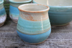 Load image into Gallery viewer, Thumbprint Cup - Ocean Horizon, 14 oz
