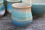 Load image into Gallery viewer, Thumbprint Cup - Ocean Horizon, 14 oz
