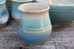 Load image into Gallery viewer, Thumbprint Cup - Ocean Horizon, 14 oz
