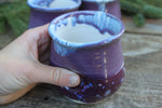 Load image into Gallery viewer, Thumbprint Cups, Passion Flower Party - sold separately, 14 oz
