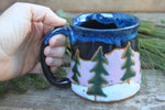 Load image into Gallery viewer, Evergreen Snowy Nights Mug, 15
