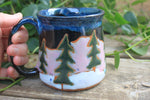 Load image into Gallery viewer, Evergreen Snowy Nights Mug, 15

