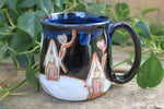 Load image into Gallery viewer, Snowy Ginger Bread House Love Mug, 16 oz
