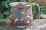 Load image into Gallery viewer, Snowy Forest Cardinals Mug, 16 oz
