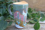 Load image into Gallery viewer, Desert Mountain Days Handled Travel Mug, 17 oz
