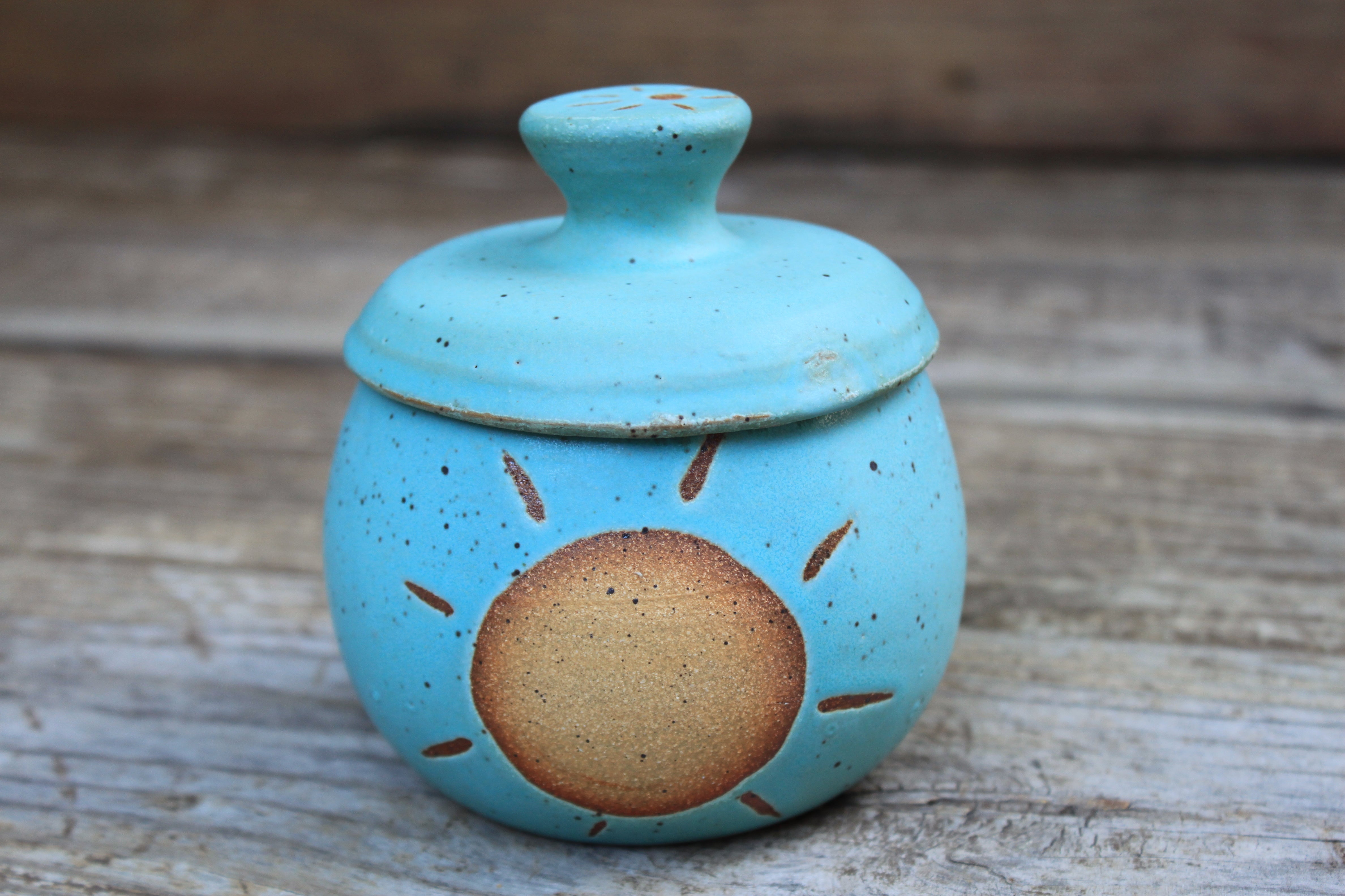 Sunny Days Mini Lidded Jar