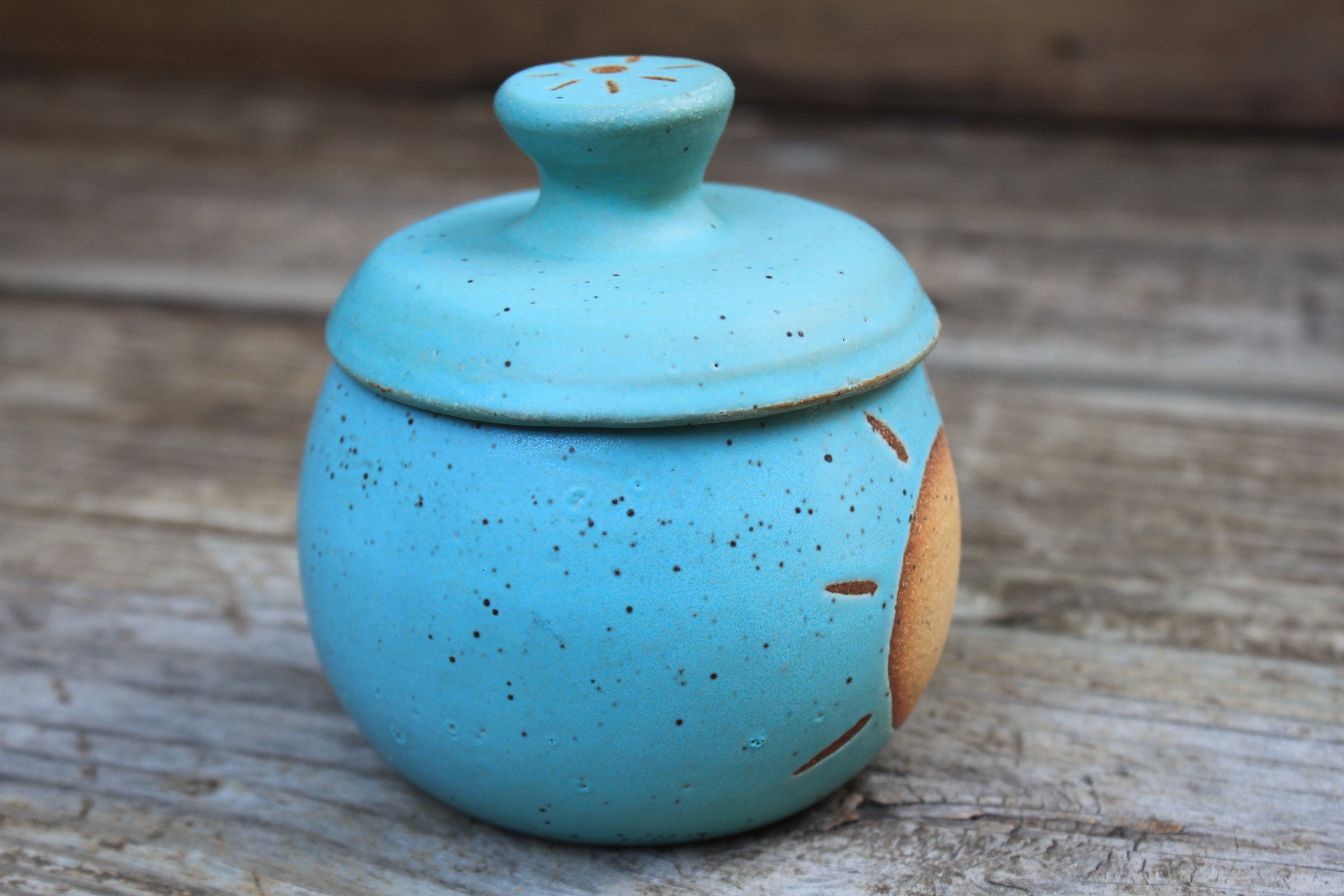 Sunny Days Mini Lidded Jar