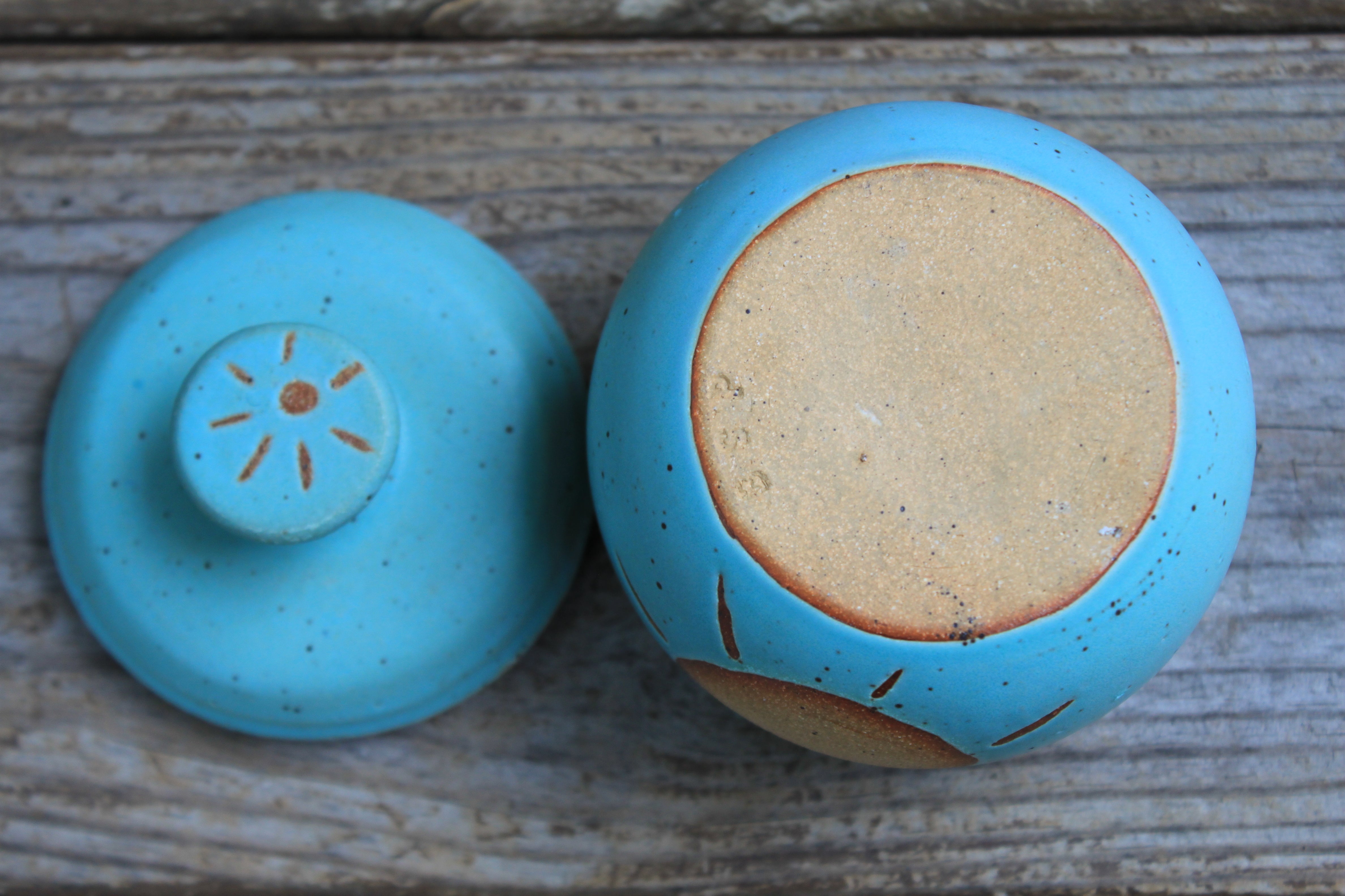 Sunny Days Mini Lidded Jar