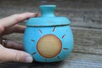 Load image into Gallery viewer, Sunny Days Mini Lidded Jar
