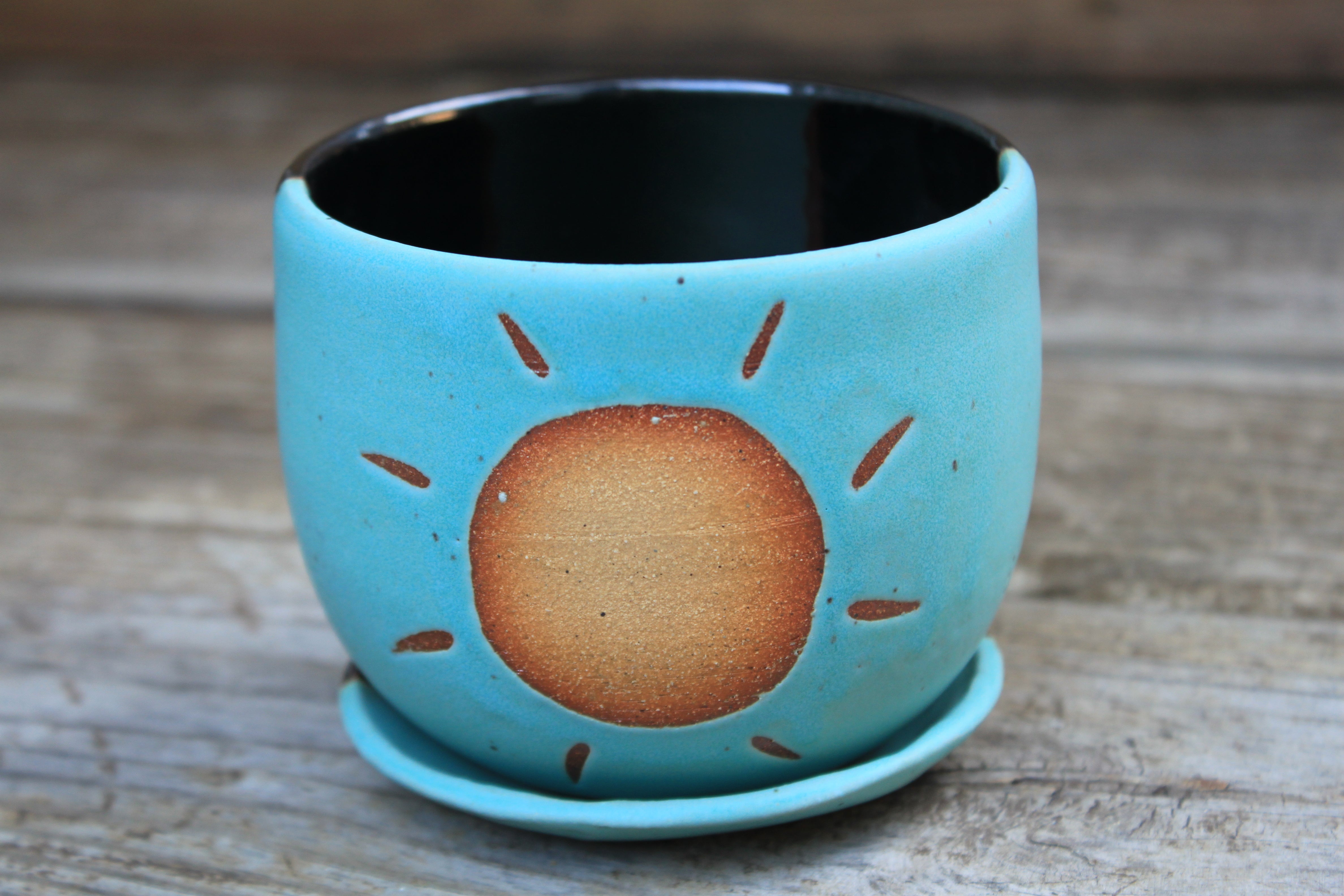 Sunny Days and Dark Nights Mini Planter