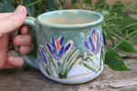 Load image into Gallery viewer, Crocus Celebration Mug, 15 oz
