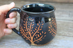 Load image into Gallery viewer, Dark Nights Full Moon Forest Mug, 16 oz
