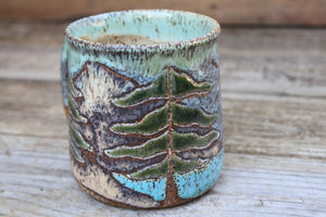 Redwood National Park Days Carved Mug, 20 oz