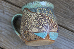 Load image into Gallery viewer, Camping in Fall Foliage Nights Carved Mug, 21 oz
