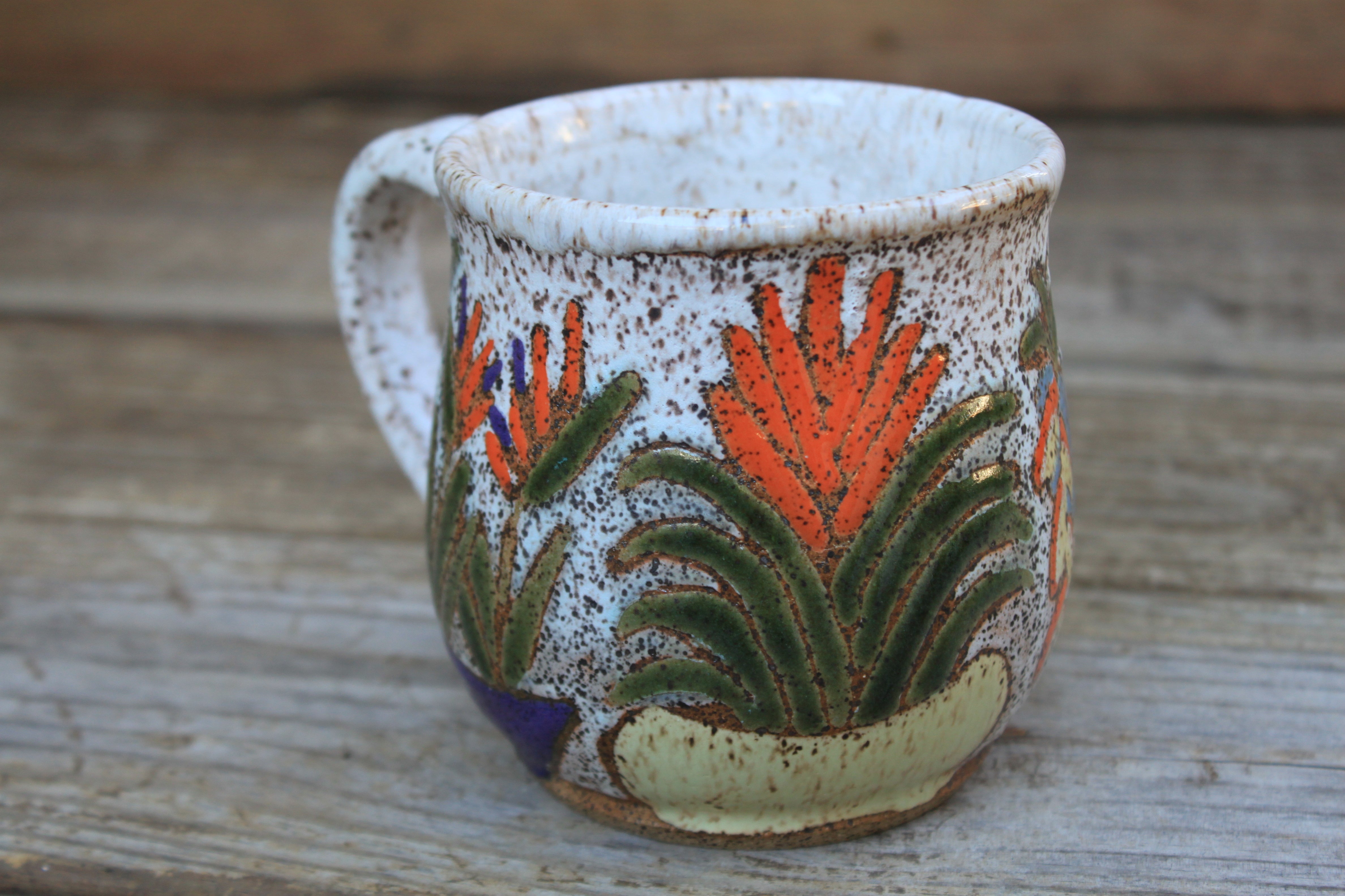 Tropical Houseplant Party Mug, 18 oz