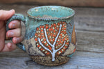 Load image into Gallery viewer, Decorative Gourd Season Mug, 18 oz
