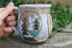 Load image into Gallery viewer, Snow Globe - Coastal Views Mug, 18 oz
