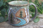 Load image into Gallery viewer, Birch Trees and Evergreen Days Mug, 19
